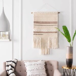Safavieh Cream and Tan Woven Wall Art